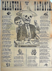 Manuel Manilla: Calavera tapatía. 