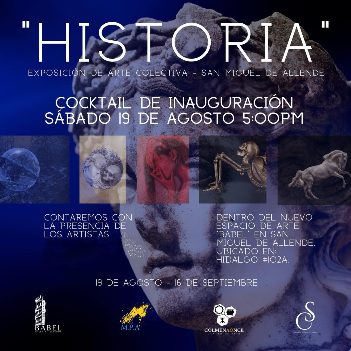 “HISTORIA” Exposición de arte en San Miguel de Allende